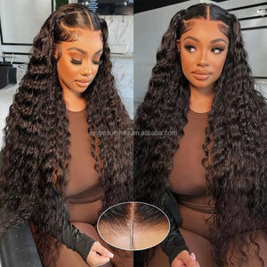 Wholesale Products Sale Burmese Curly Hair <b>Wig</b> Human Hair <b>Lace</b> Front Highlighters HD <b>Lace</b> <b>Wig</b> Glueless - Product Image 2