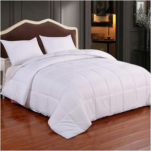 Couette King légère-Couette blanche à insérer vers le bas Literie alternative Couettes King Size - Product Image 1
