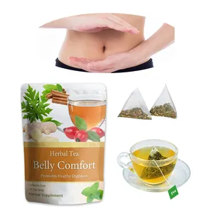 OEM Customize Herbal Belly Comfort Peppermint Herbal Tea Promotes Healthy Digestion tea