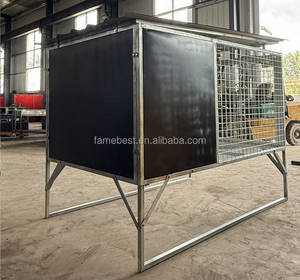 Premium çalışma köpek kutuları yüksek kaliteli büyük köpek kulübesi yükseltilmiş köpek kulübesi - Product Image 4