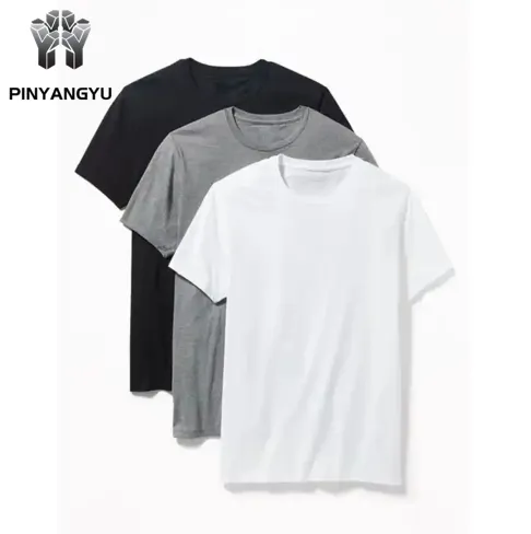 T-shirt con logo personalizzato di buona qualità e basso prezzo per gli uomini 100% cotone da uomo T-shirt stile casual oversize T-shirt estiva