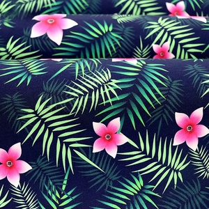 New tùy chỉnh chất lượng cao thăng hoa in Tricot 4 cách căng nylon <span class=keywords><strong>spandex</strong></span> vải cho phụ nữ Đồ bơi bikini beachwear - Product Image 3