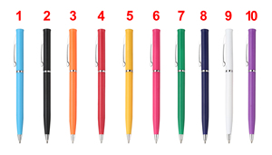 Hotel Stationery Novelty Twist ABS Plastic Ballpoint <b>Pen</b> Promotional Customized Logo Printed Advertising Writing Smooth for Gift - Product Image 6