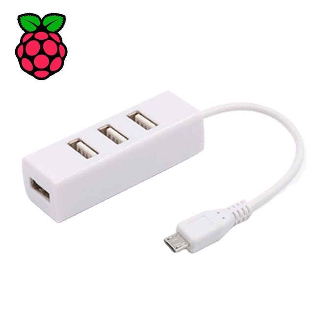 Raspberry Pi Zero usb Splitter OTG HUB micro2.0usb hub 4 Splitter