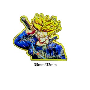 Pin Esmaltado de <span class=keywords><strong>Dragon</strong></span> <span class=keywords><strong>Ball</strong></span> <span class=keywords><strong>Z</strong></span>, Broche de Personajes de Anime, Goku, <span class=keywords><strong>Vegeta</strong></span>, <span class=keywords><strong>Majin</strong></span> Buu, Pin para Solapa, Decoración para Mochilas y Ropa - Product Image 2