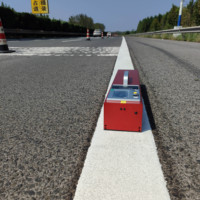 Reflectómetro Retro Horizontal para marcas viales Retroreflectómetro Horizontal Probador de medición reflectante de señalización vial