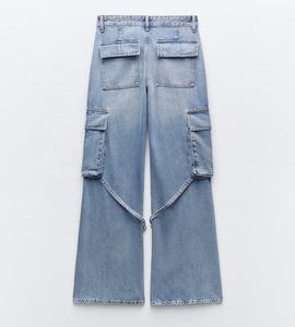 נשים באגי ג 'ינס מתאים רופפים - Product Image 5