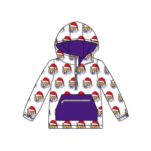 Ropa a juego de Navidad para <span class=keywords><strong>hermanos</strong></span> con estampado de Tigres del equipo, se acepta conjunto de logotipo personalizado - Product Image 3