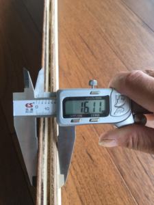 ריצוף עץ טיק מהונדס עם גימור UV חלק - Product Image 6