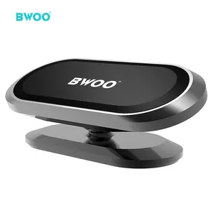 BWOO newest magnetic mobile car holder oem logo mini magnet phone holder for car