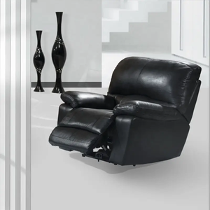 Divano <span class=keywords><strong>in</strong></span> <span class=keywords><strong>Pelle</strong></span> con Chaise Longue e Poltrona Reclinabile, Set di Mobili per Soggiorno, Divano Reclinabile - Product Image 4