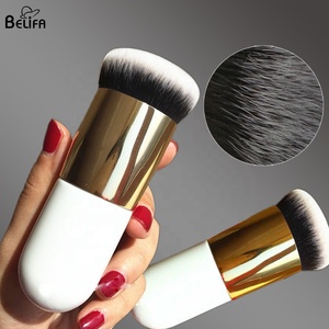 Califa — pinceaux de maquillage professionnels, brosse pour fond de teint, crème plate, produit cosmétique - Product Image 4