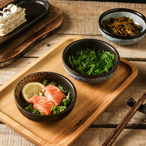 Ensemble de petits bols de service à soupe Ramen pour <span class=keywords><strong>salade</strong></span> de 12cm Bol en céramique en porcelaine japonaise avec logo personnalisé - Product Image 4