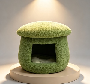 Chinese Manufacturer Mushroom Cat <b>House</b> <b>Bed</b> Luxury Indoor Pet Stool <b>Bed</b> Wholesale - Product Image 1