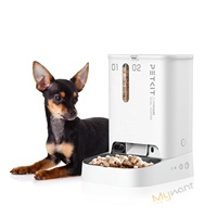 PETKIT YumShare Gemini Dual Hoppers AI Smart Pet Feeder avec caméra de vision nocturne infrarouge 1080P HD Interaction à distance
