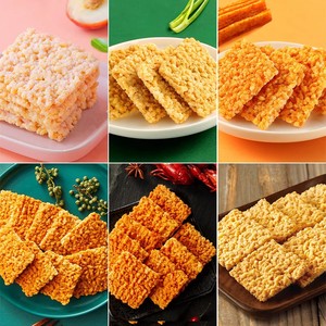 Nouveau produit de collation en gros Big <span class=keywords><strong>Brother</strong></span> Boulettes de riz gluant frites avec une variété de légumes Goût salé Teneur en oignon - Product Image 5