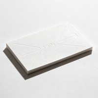 Étiquette personnalisée en papier texturé, carte pliante de marque, carte de remerciement, accessoire cadeau pour boutique, carte pour emballage de produits de détail