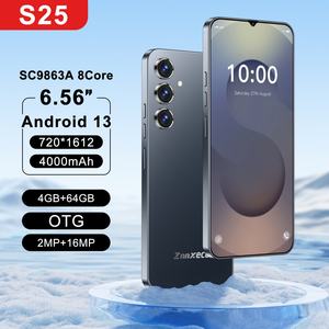 สมาร์ทโฟน S25 หน้าจอ HD ขนาดใหญ่ 6.6 นิ้ว ขายดี 8-Core 4GB+64GB รองรับ 2 ซิม สแตนด์บายคู่ แบตเตอรี่ 4000mAh ระบบ Android รองรับ LTE ภาษาอังกฤษ - Product Image 4