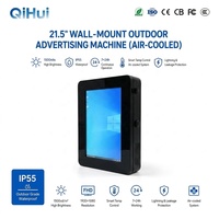Pantalla de 21.5 Pulgadas para Exteriores, Montada en Pared, Alto Brillo, Gestión Remota de Contenido, Pantalla Android, Publicidad Exterior para Supermercados