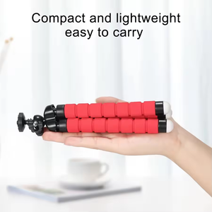 Soporte Flexible para Teléfono Móvil, Mini Trípode para Cámara <span class=keywords><strong>de</strong></span> Video con Clip en U para Smartphone, <span class=keywords><strong>Precio</strong></span> <span class=keywords><strong>de</strong></span> Fábrica - Product Image 5