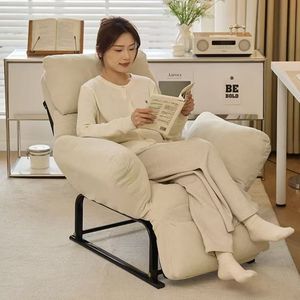 Sillón Reclinable Extra Grande de Pana Suave con Reposapiés Extensible y Ajustable para Sala de Estar, Dormitorio u Oficina - Product Image 2