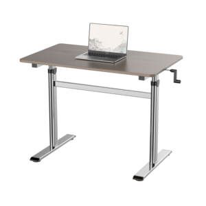 NBHY Bureau de haute qualité avec manivelle et support en métal à hauteur réglable et moderne - Product Image 2