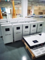 Batterie de stockage d'énergie Madsun 15 kWh 48 V LiFePO4, batterie solaire LiFePO4 16 kWh 51,2 V 314 Ah 300 Ah 280 Ah avec WiFi Bluetooth IP65
