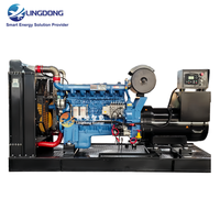 Groupe électrogène diesel silencieux 400 kW sans balais 500 kVA avec moteur Steyr Power P12 et ATS pour bâtiment commercial