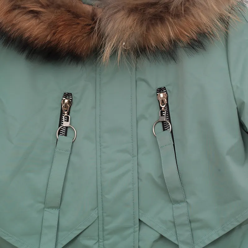 Vêtements d'hiver pour enfants coréens vêtements filles parkas vestes