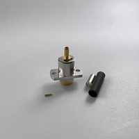 Connecteur RF à bride flottante BMA femelle 2 trous 50 Ohm DC-18GHz pour câble RG316 RG188