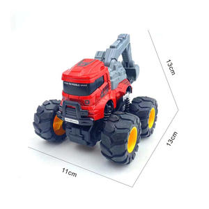 Camion benne tout-terrain à inertie 4x4 en métal, échelle 1:5, avec pulvérisateur d'eau, modèle cadeau pour personnes âgées - Product Image 3