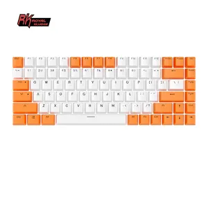 Клавиатура Royal Kludge RK84 с 84 клавишами, оптом, rgb kawaii epbt, механическая клавиатура на заказ, ПБТ формовка, двойной выстрел, Набор колпачков для клавиш на заказ