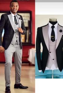 Лидер продаж, черный костюм на одной пуговице - Product Image 2