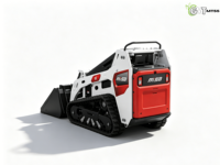 Mini-chargeuse compacte sur chenilles MT55 2023 EPA EURO 5, charge nominale 250 kg, pour aménagement paysager, construction et location