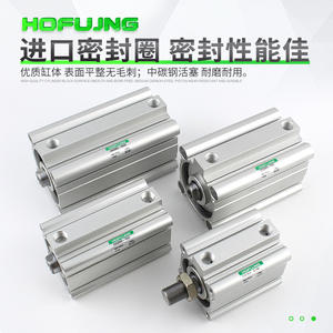 ปั๊มลมแบบลูกสูบบางเฉียบทำจากสแตนเลส CQ2B/CDQ2B63-5/10/20/25/30/35/40/45/50/75/100DZ สำหรับอุตสาหกรรมการเกษตร - Product Image 2