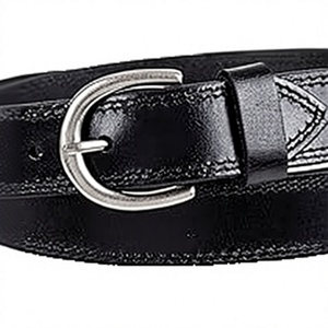 New Black Brown Cow Hide Casual <b>Belt</b> <b>Silver</b> Auto Lock Alloy <b>Buckle</b> Man Simple Style Durable & Waterproof - Product Image 3