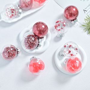 8cm Shatterproof Plastic <b>Christmas</b> Tree <b>Baubles</b> & Window Hanging Ornaments for Party Decorations Factory Direct - Product Image 3