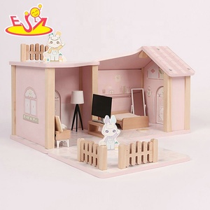 Venta al por mayor educativo juego de simulación de madera granja juguetes conjunto para niños W06A574 - Product Image 4