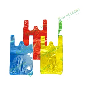 Bolsas de Compra Reutilizables de HDPE/LDPE para Supermercado, Tipo Camiseta, de Alta Calidad, Moldeadas por Soplado, con Corte Personalizado <span class=keywords><strong>BKL</strong></span> - Product Image 4