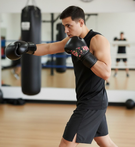 Guantes <span class=keywords><strong>de</strong></span> Boxeo Profesionales <span class=keywords><strong>de</strong></span> Cuero Hechos en Shandong, China, para Entrenamiento y Sparring, para Hombres y <span class=keywords><strong>Mujeres</strong></span> - Product Image 1