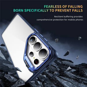 Coque de téléphone portable hybride antichoc en TPU et acrylique avec support d'appareil photo et béquille pour <span class=keywords><strong>Samsung</strong></span> S26 Ultra S25 S24 Plus - Product Image 6