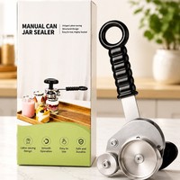 Scelleuse manuelle de boîtes de conserve en acier inoxydable de fabrication chinoise pour produits en conserve, outil de scellage domestique pour thé au lait, best-seller transfrontalier