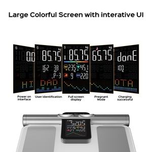 Báscula Digital Inteligente TFT a Color para Medir Grasa Corporal, IMC, Capacidad de 180 kg, Funciona con Batería, Compatible con Aplicaciones, para Medir el Peso Corporal en el Baño - Product Image 3