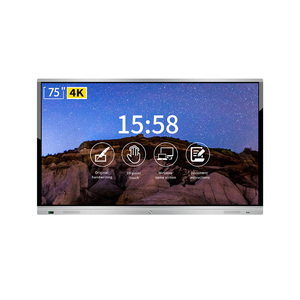 IR Hồng Ngoại Multi-Touch Màn Hình <span class=keywords><strong>LCD</strong></span> Kỹ Thuật Số Bảng Tương Tác Bảng Thông Minh Cho Hội Nghị Viết Cuộc Họp Giảng Dạy Lớp Học - Product Image 6