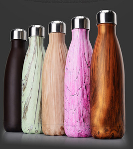 <span class=keywords><strong>Bouteille</strong></span> d'eau en acier inoxydable à double paroi isolée, sans BPA, pour boissons froides et chaudes, pour le <span class=keywords><strong>sport</strong></span> en plein air, OEM - Product Image 2