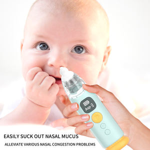 เครื่องช่วยหายใจทางจมูกสำหรับเด็กทารกเครื่อง<span class=keywords><strong>ดูด</strong></span>จมูกแบบไฟฟ้า<span class=keywords><strong>ดูด</strong></span>จมูกพร้อมพลังที่ปรับได้3ปลายนุ่มมีไฟดนตรีช่วยผ่อนคลายสำหรับเด็กทารก - Product Image 2