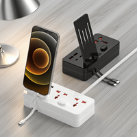 Multiprise de voyage universelle OL avec ports de charge USB pour téléphone