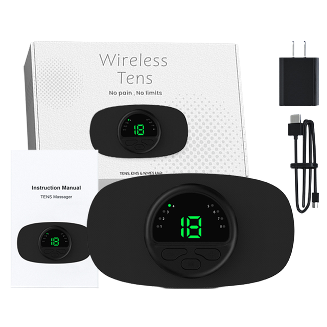 Wireless Tens Mini Size Body Massager Neck Pain Relief Tens Machine Customize