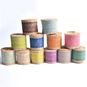 6cm hemp lace ribbon