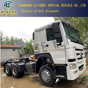 Sinotruck Rhd o LHD Euro2 Diesel Engine 371hp 375HP Usado HOWO Truck Head Trailer 6X4 Tractor Truck para la venta en Tanzania - Product Image 3